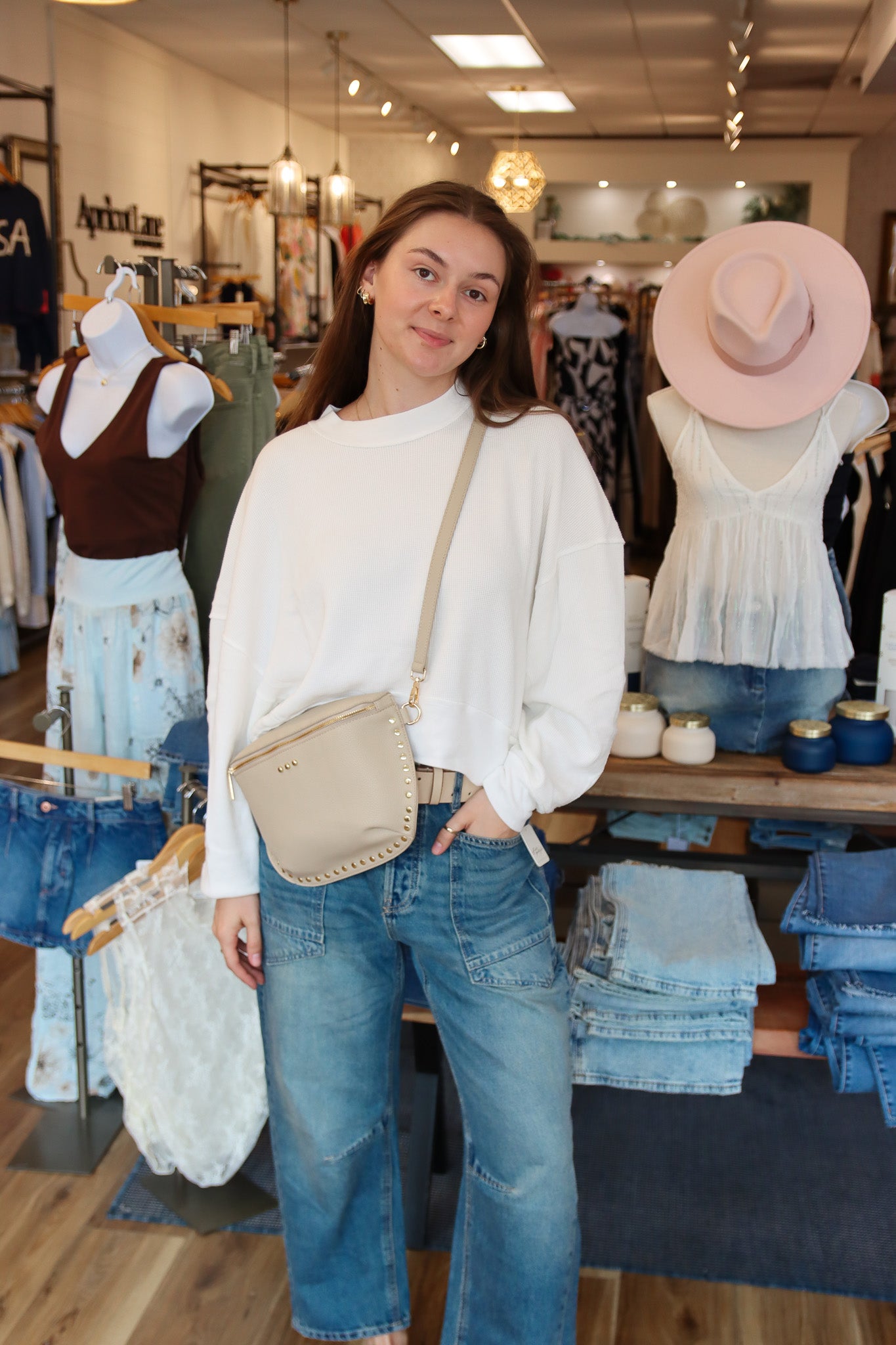 FREE PEOPLE “SKYLINE” TEE