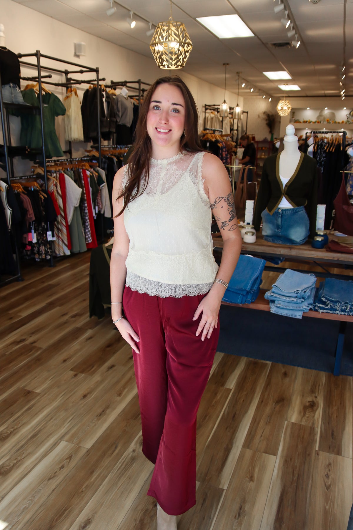 dRA “GEMINI” SATIN PANT