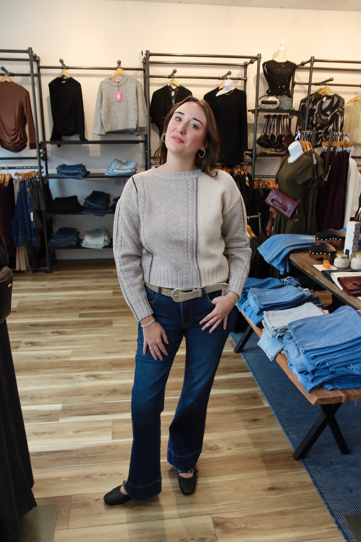 SAGE THE LABEL “GENEVA” SWEATER