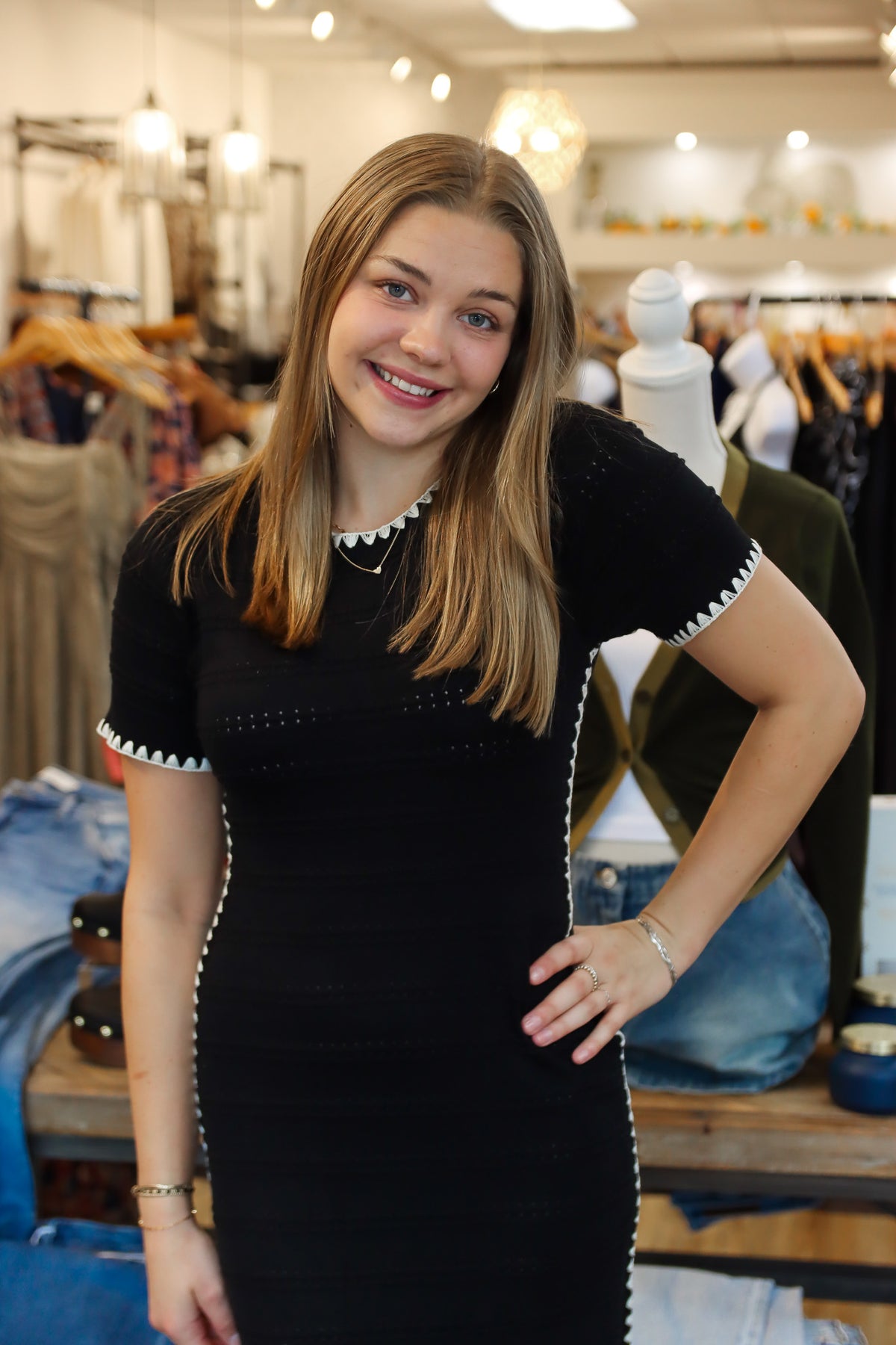 JOHN & JENN “WARREN” SWEATER MAXI DRESS