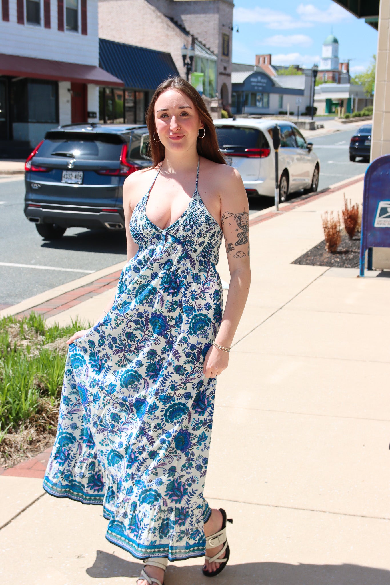 BILA77 “SHELLY VISTA” MAXI DRESS