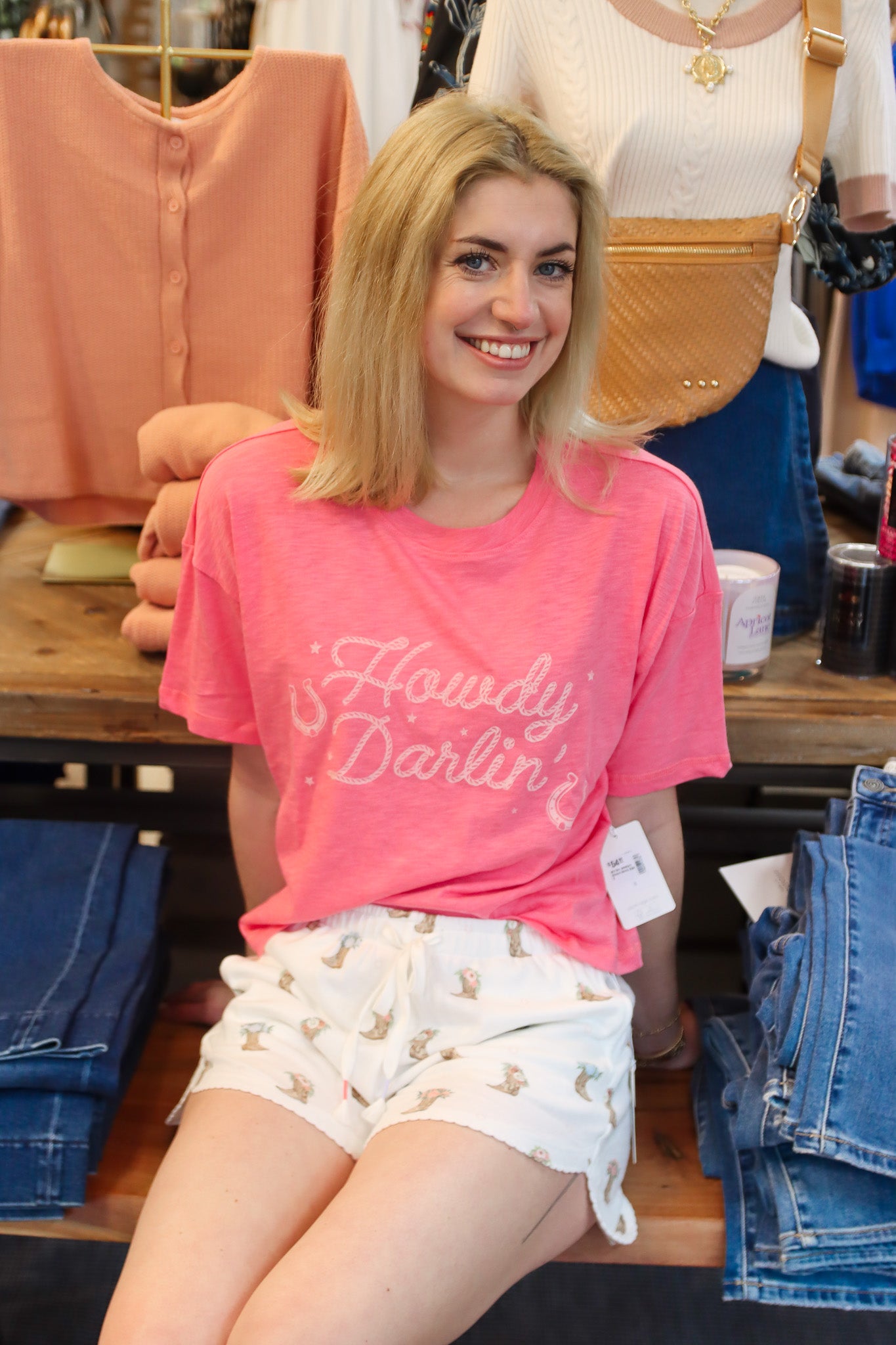 WESTERN BLOOM SHORT SLEEVE TEE