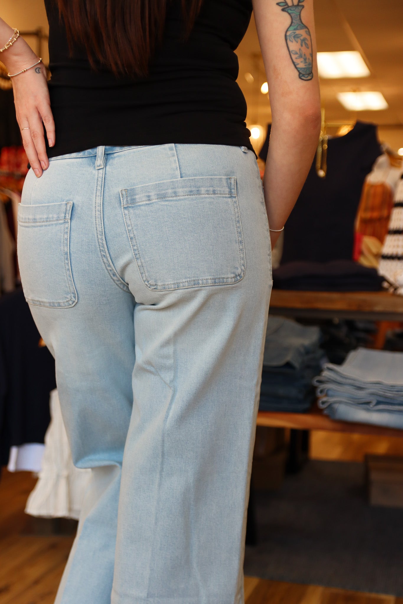 DEAR JOHN “MICAH” WIDE LEG JEAN