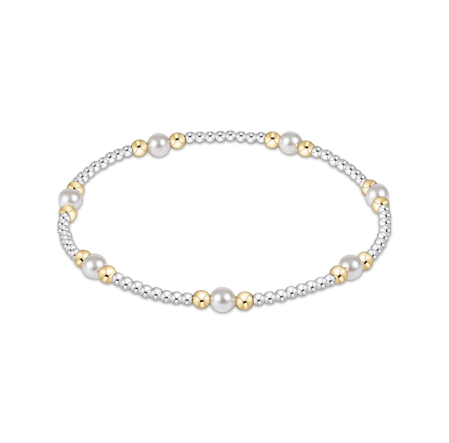 PURPOSE PEARL 4MM MIXED METAL