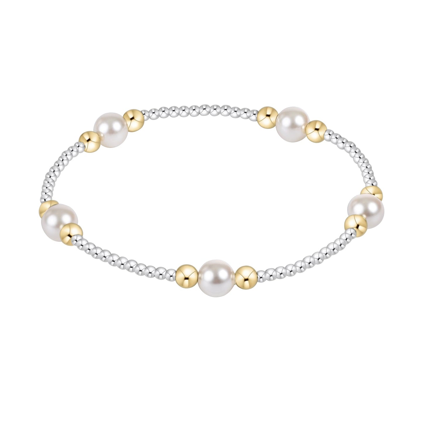 PURPOSE PEARL 6MM MIXED METAL