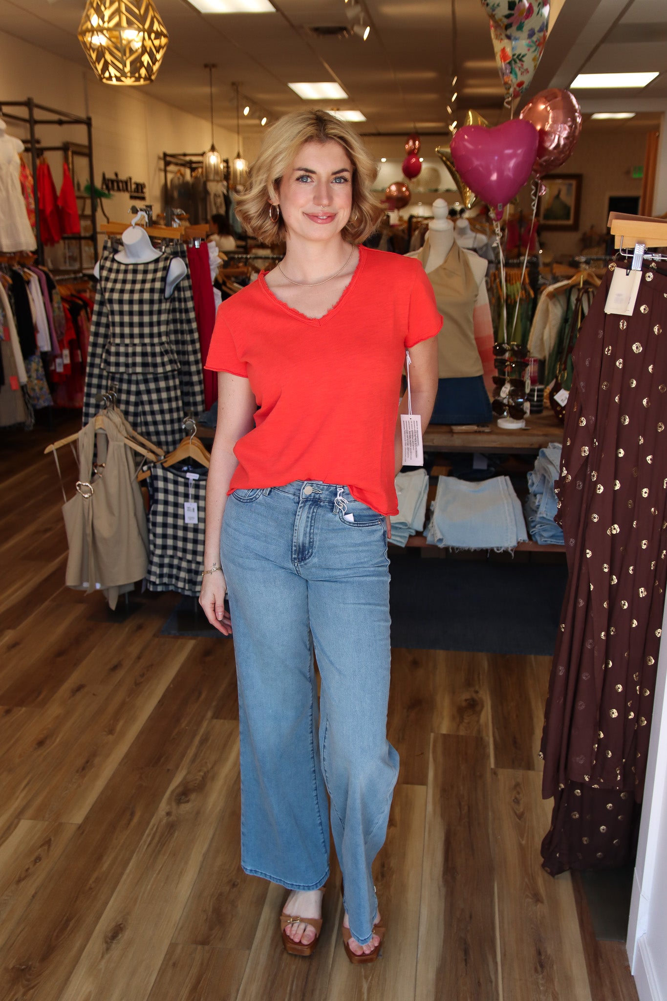 DEAR JOHN “VANYA” V-NECK TEE