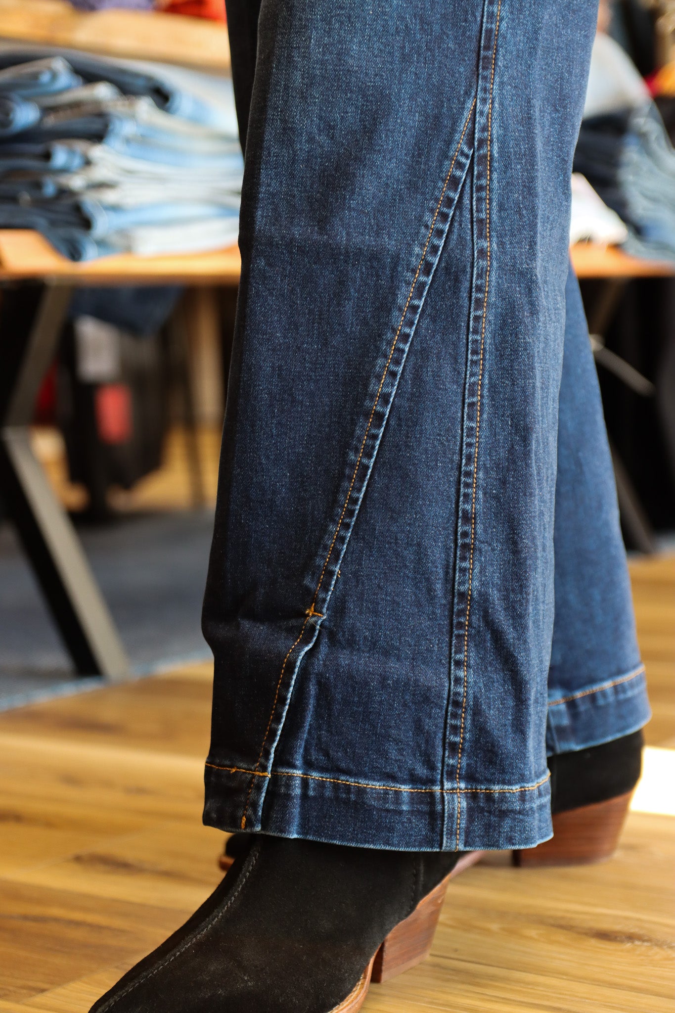 Fiona Wide Leg Denim Pant