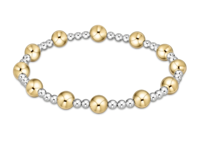 CLASSIC SINCERITY 6MM MIXED METAL BRACELET
