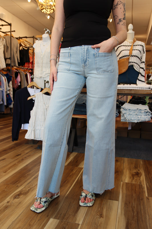 DEAR JOHN “MICAH” WIDE LEG JEAN