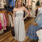 TUBE STRIPED MAXI DRESS