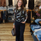 ARIELLA LONG SLEEVE RUCHED TOP