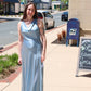 LUCY PARIS "CHANDLER" COWL NECK DRESS