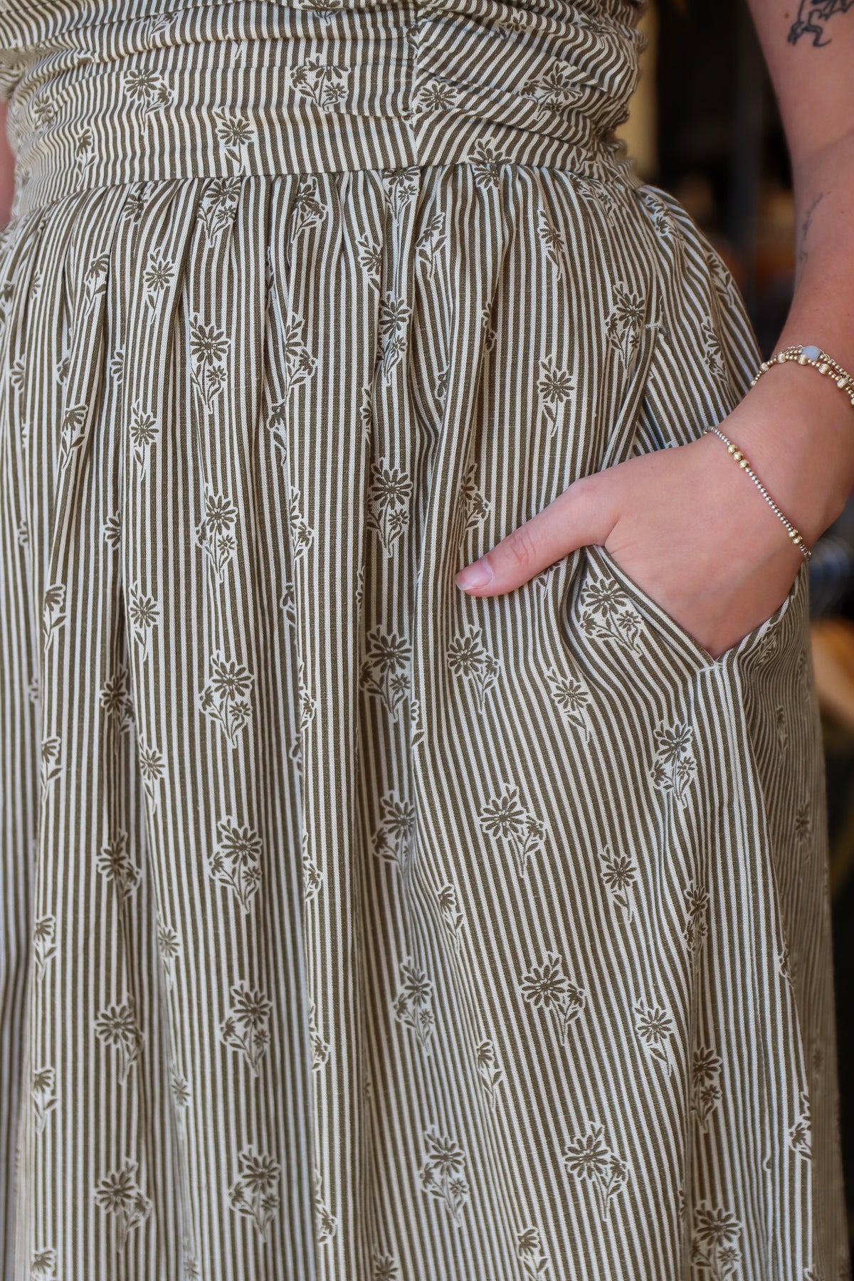 SALTWATER LUXE “CALYSTAH” TANK MIDI DRESS
