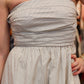 TUBE STRIPED MAXI DRESS