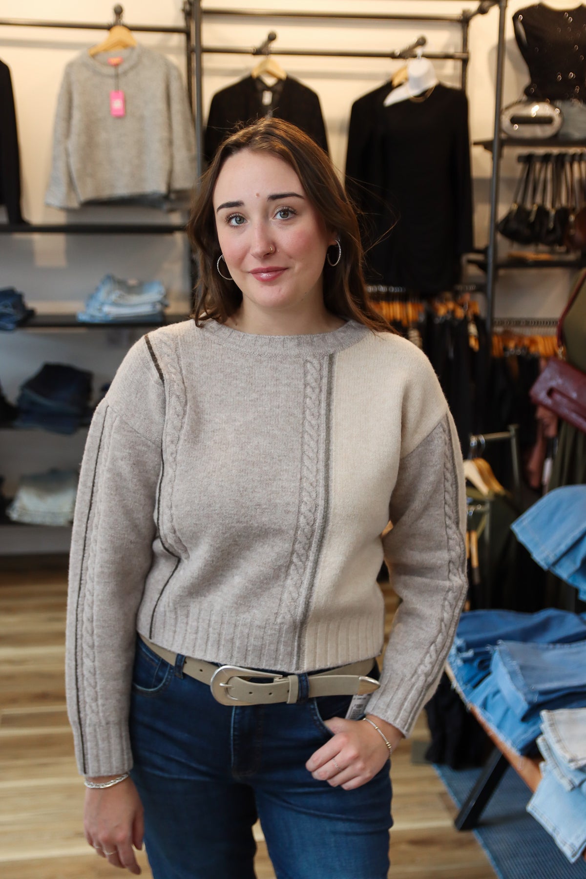 SAGE THE LABEL “GENEVA” SWEATER
