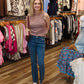 COLORFUL SLEEVELESS KNIT TOP