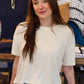 PJ SALVAGE SHORT SLEEVE TEXT ESS TEE