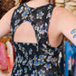 FREE PEOPLE “RAVEN” PRINTED MINI DRESS