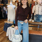 HIDDEN NORI CUFFED SUPER WIDE LEG JEAN
