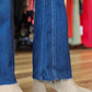 KUT “KELSEY” HIGH RISE ANKLE FLARE JEAN