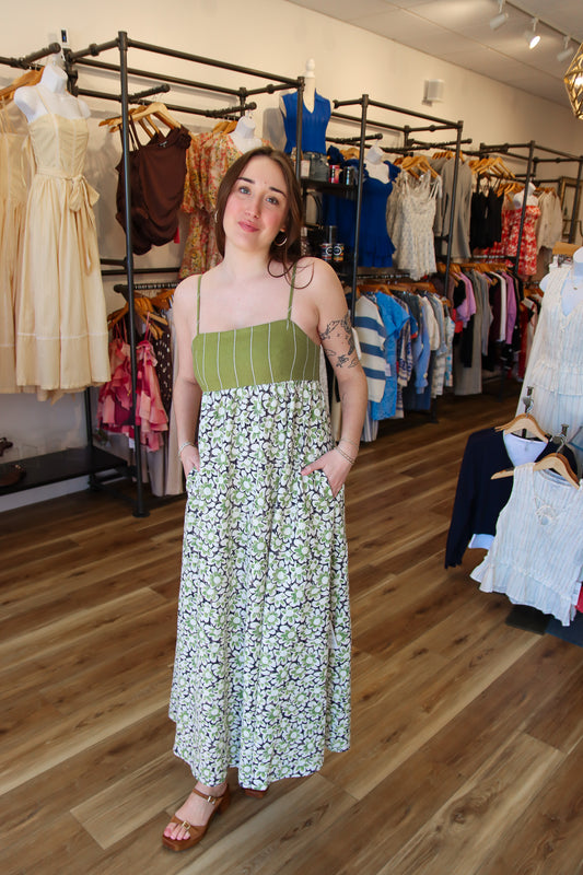 FLORAL ANGLAISE PROMISE DRESS