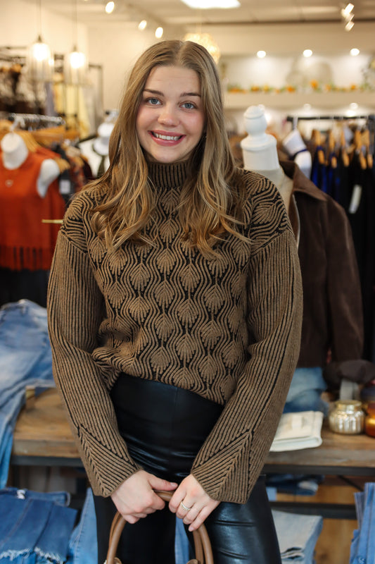 LYSSSE "RHEA" COZY SCALLOP EDGE PULLOVER