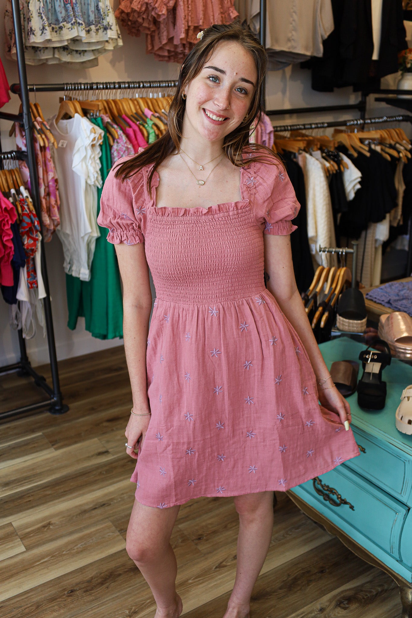 Pembina Mini Dress Apricot Lane Boutique Bel Air