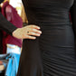 LULU’S “EMERSON ASM” RUCHED MINI DRESS