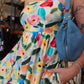 MEET ME IN SANTORINI “WATERCOLOR FLORAL” MAXI DRESS