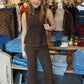 LUCY PARIS "MIA" KNIT PANT