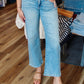 HIDDEN LOWRISE CROPPED ELLA CLASSIC STRAIGHT JEAN