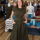 VELVET HEART “TUMI FOREST NIGHT” MAXI DRESS