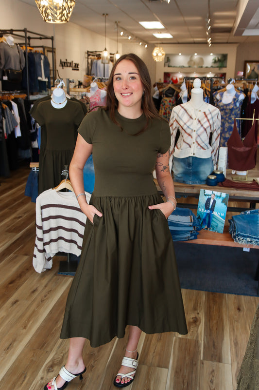 VELVET HEART “TUMI FOREST NIGHT” MAXI DRESS