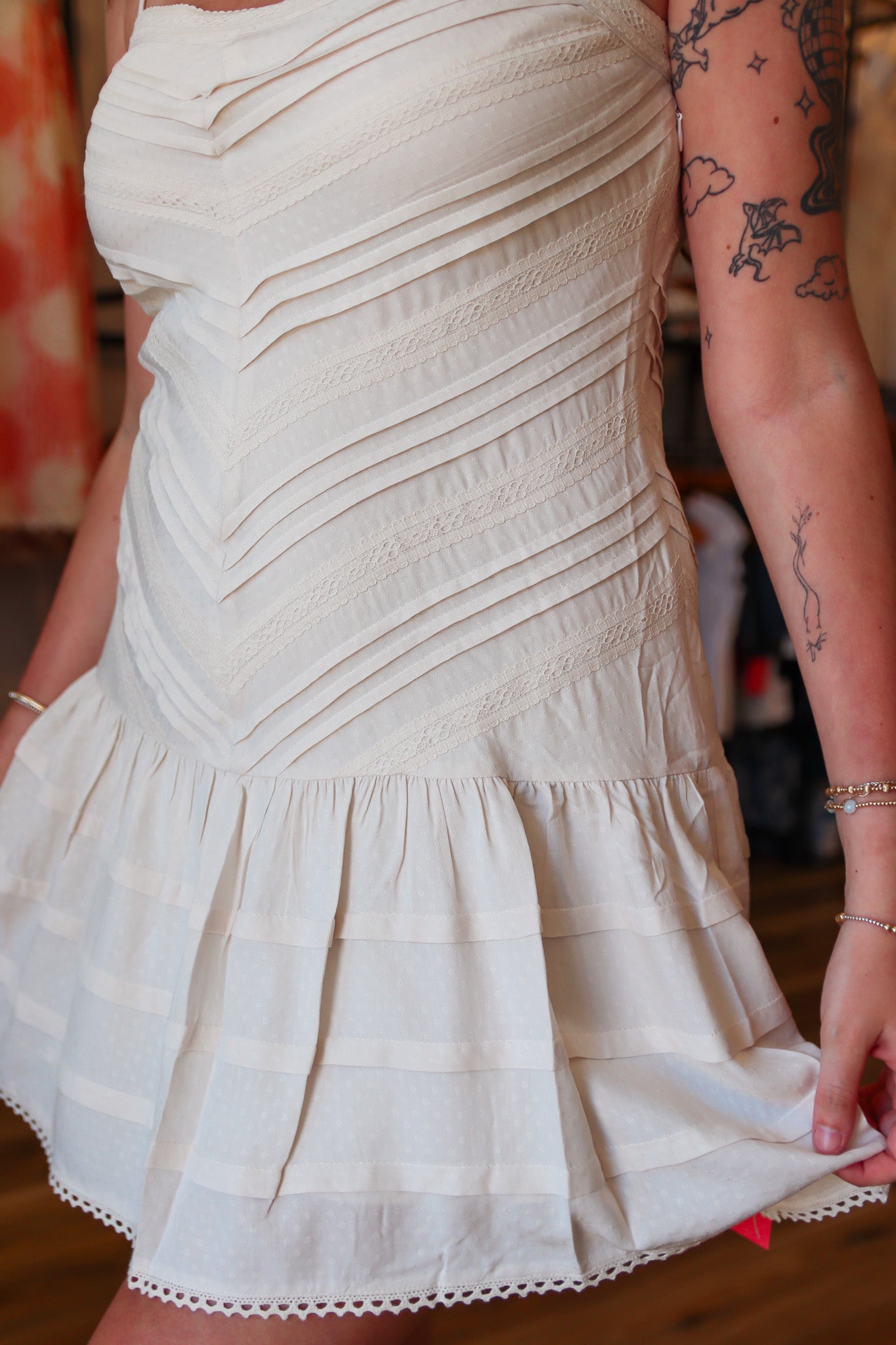 SALTWATER LUXE “ZEVYA” MINI DRESS