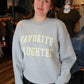 FAVORITE DAUGHTER “THE COLLEGIATE” SWEATSHIRT