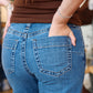 KUT FROM THE KLOTH “MAYA” HIGH RISE WIDE LEG JEAN