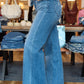 HIDDEN “HAPPI” HIGH RISE FLARE JEAN