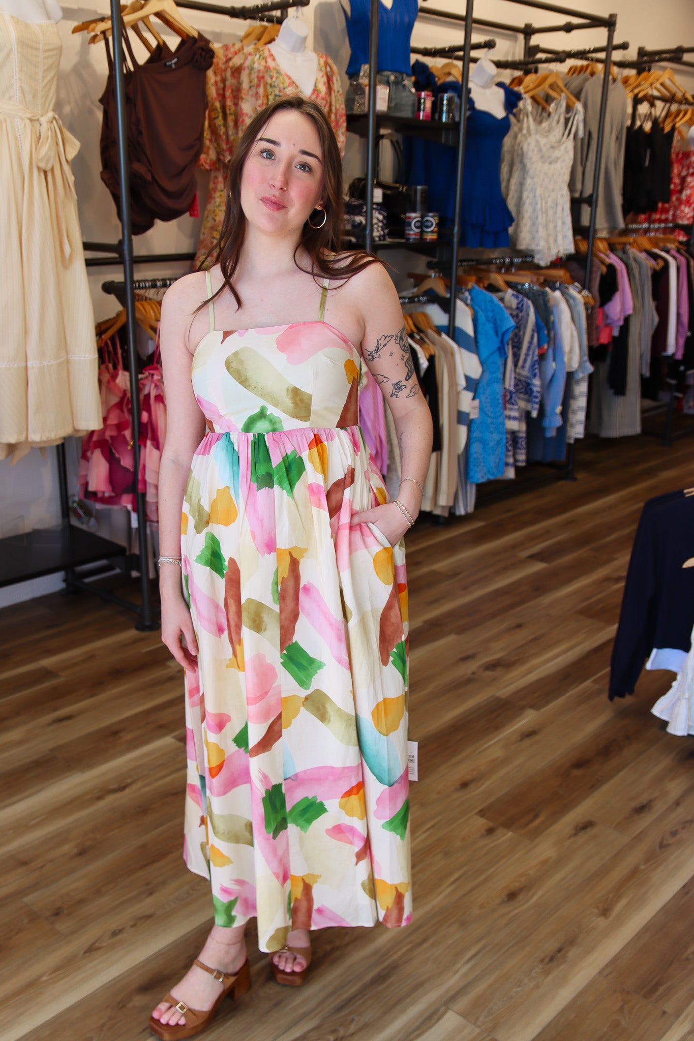 NYMPHA BLOOM MAXI DRESS