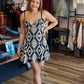 BABY PINK “BEACH RESORT” MINI DRESS
