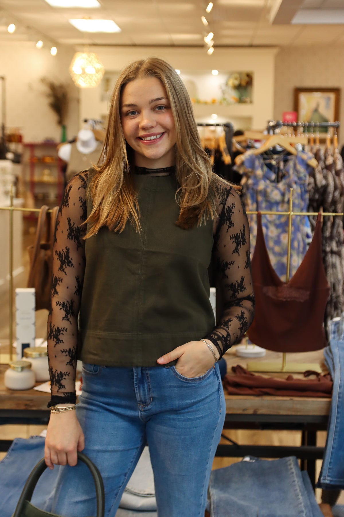 FREE PEOPLE “LADY LUX” LAYERING TOP
