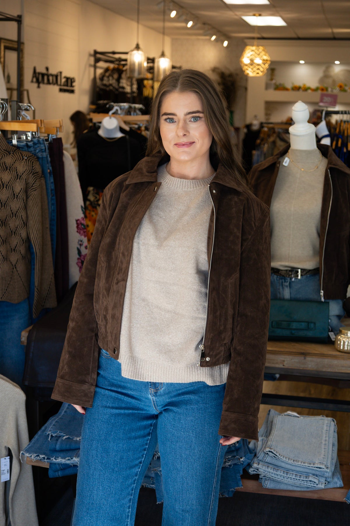 DELUC "TAITA" SUEDE JACKET