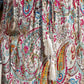 MOLLY BRACKEN PAISLEY FRONT SLIT MAXI SKIRT