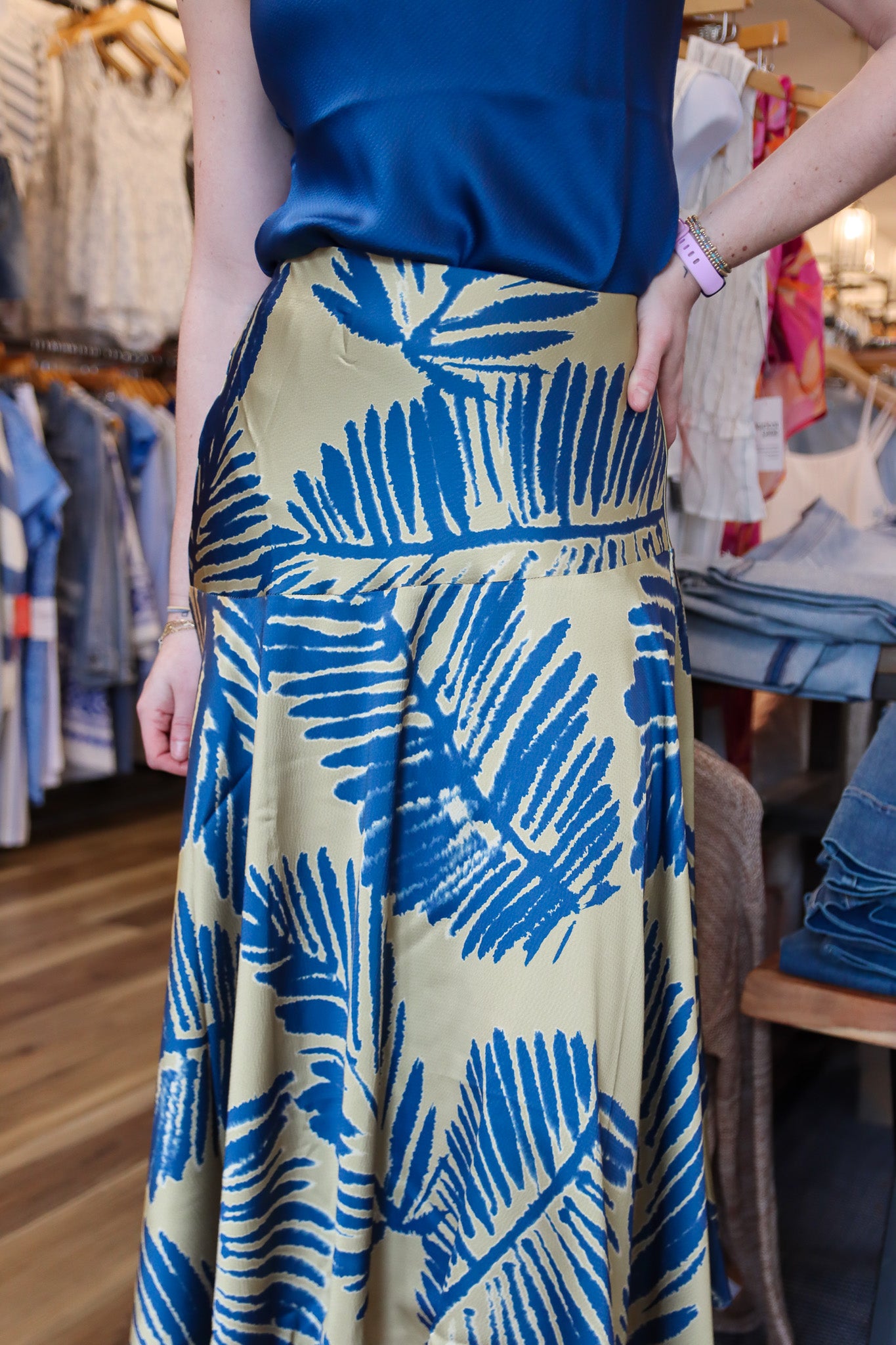 LYSSE “CATRIONA” HANDKERCHIEF PRINTED MAXI