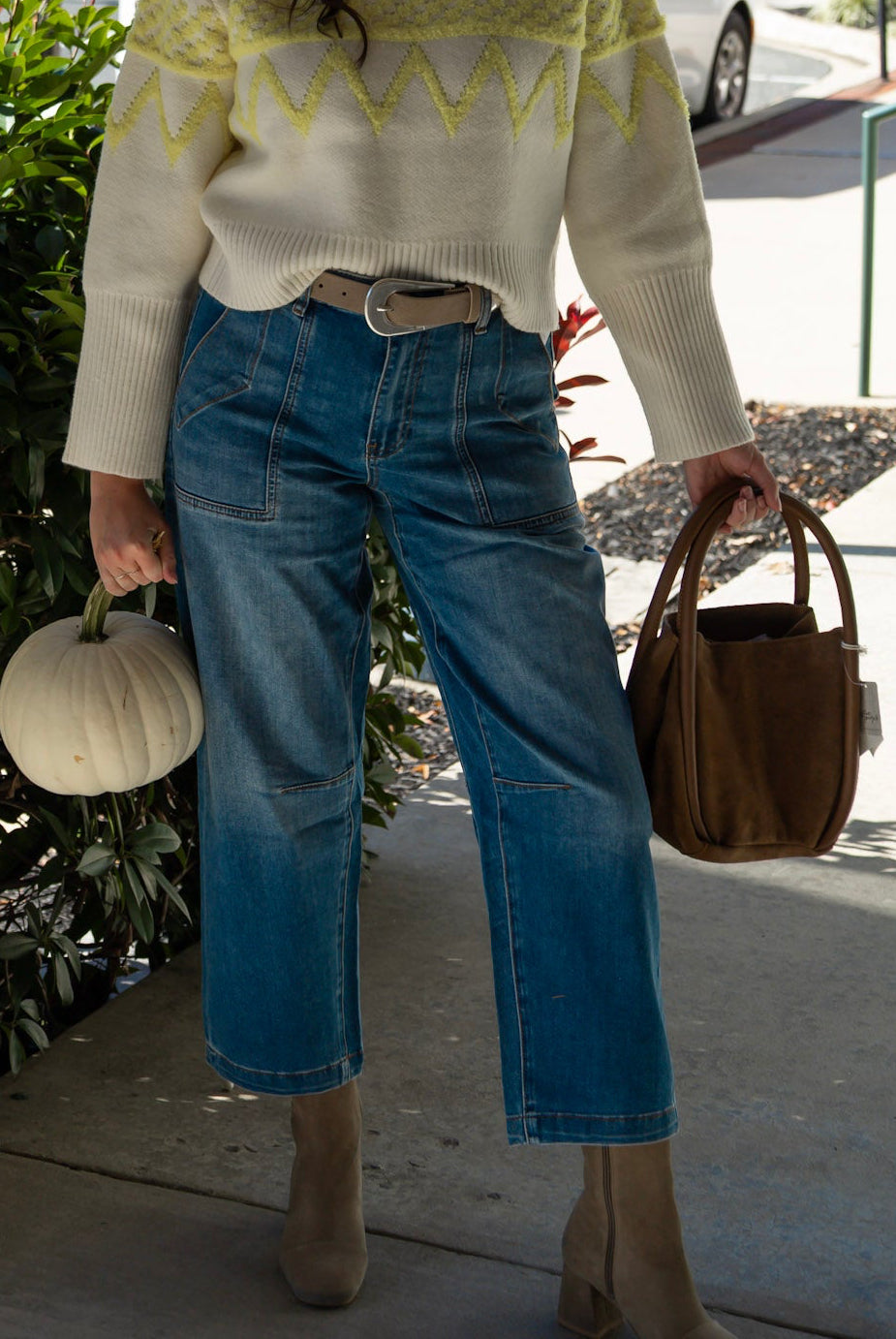 KUT ASHTON HIGH RISE RELAXED LEG PANT