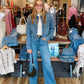 HIDDEN “HAPPI” HIGH RISE FLARE JEAN