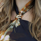 DRESS FORUM NIGHTFALL BLOOM GOLD DETAIL