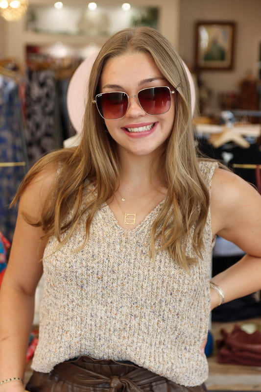 SAGE THE LABEL "MAPLE" SWEATER TANK