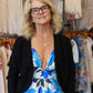 ASTR THE LABEL “JANNA” FLORAL PLUNGE MIDI DRESS