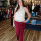 dRA “GEMINI” SATIN PANT