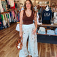 MILIO MILANO GARDEN FLORAL PALAZZO PANT